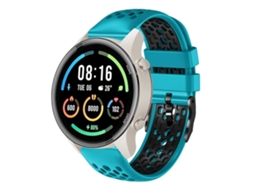 Pulseira De Silicone Respirável Bicolor Para Xiaomi Mi Watch Sport 22mm