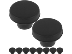 Tampões De Silicone Preto Didiseaon Para Furos, Design Sólido E Solução Versátil, Pacote Com 20 Unidades Para Uso
