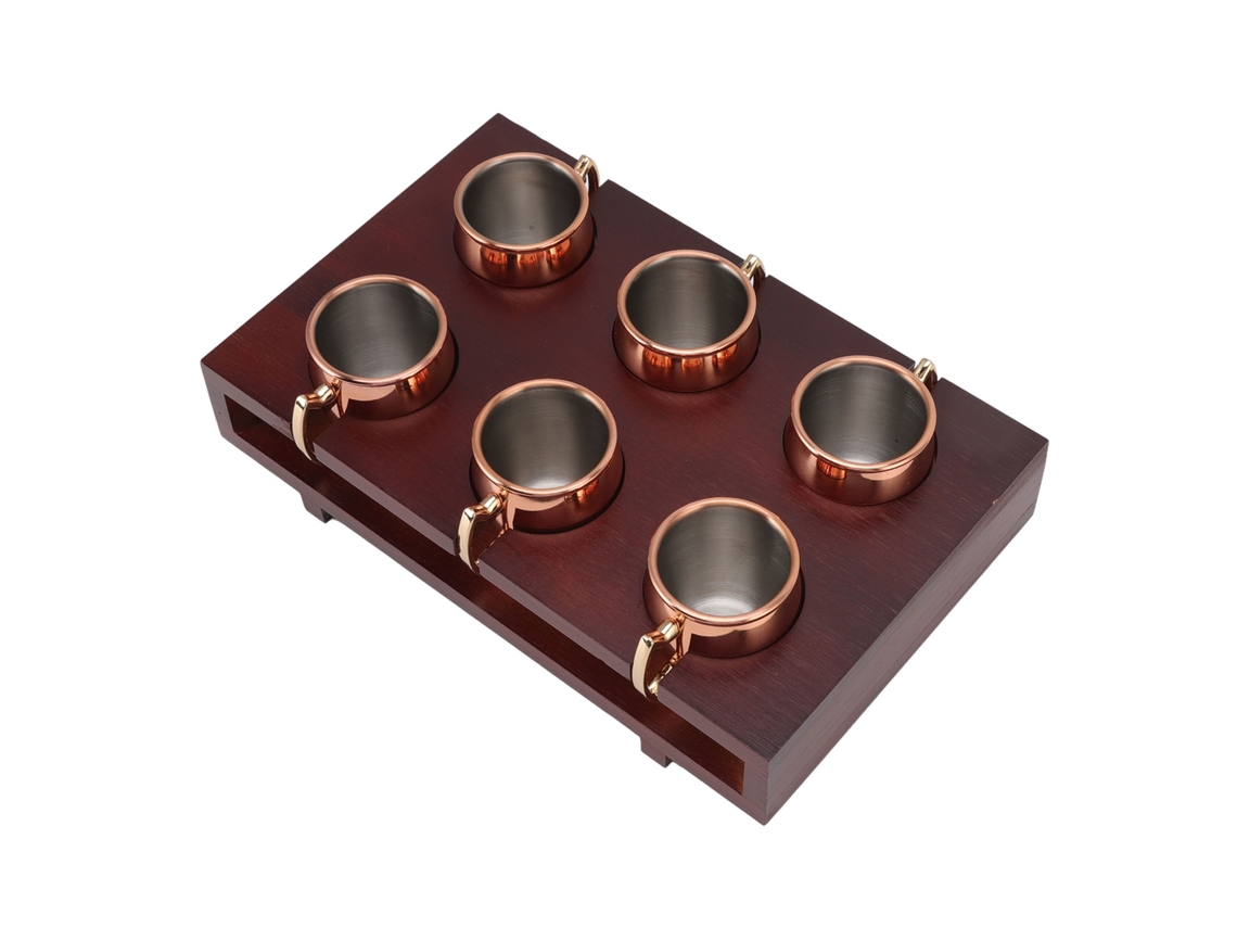 Conjunto De Xícaras Mule Resistente À Corrosão Fácil Limpeza 2oz Com Isolamento Térmico Para Coquetéis Moscow Bar