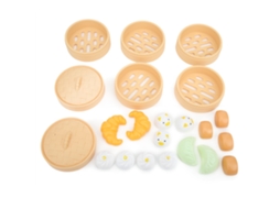 Walshlxq juguete de Sobremesas Simuladas para Crianças, Jogo de Cozinha Educativo, 22 Peças, Juguete de Cozinha Infantil