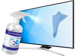 Kit Limpeza VIVANCO Pano + Spray 500 ml