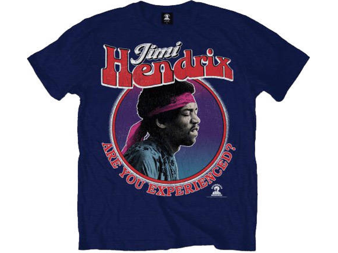 T-Shirt JIMI HENDRIX Are You Experienced Azul S