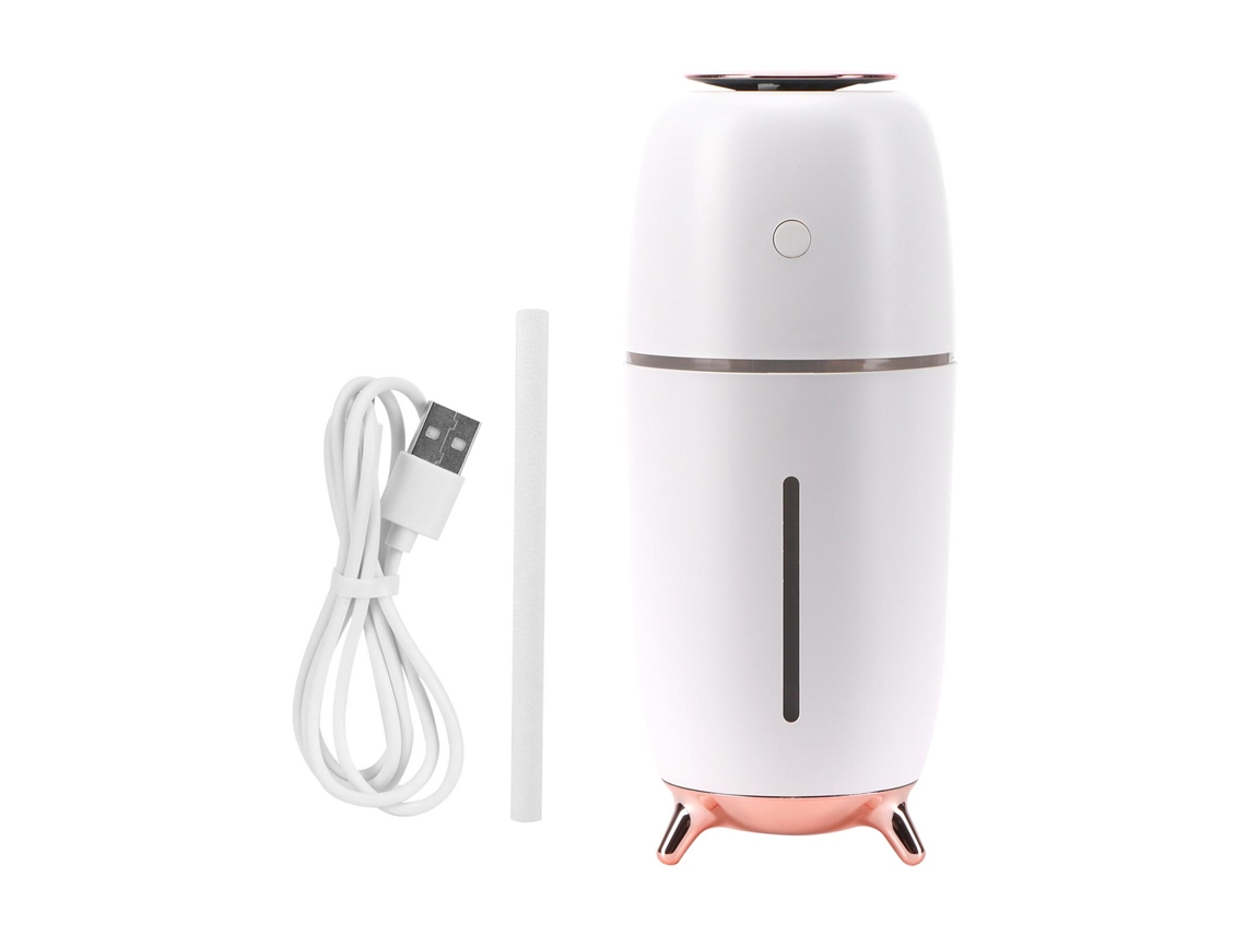 Umidificador USB com Luz Noturna para Casa, Escritório e Carro LAXISCREED