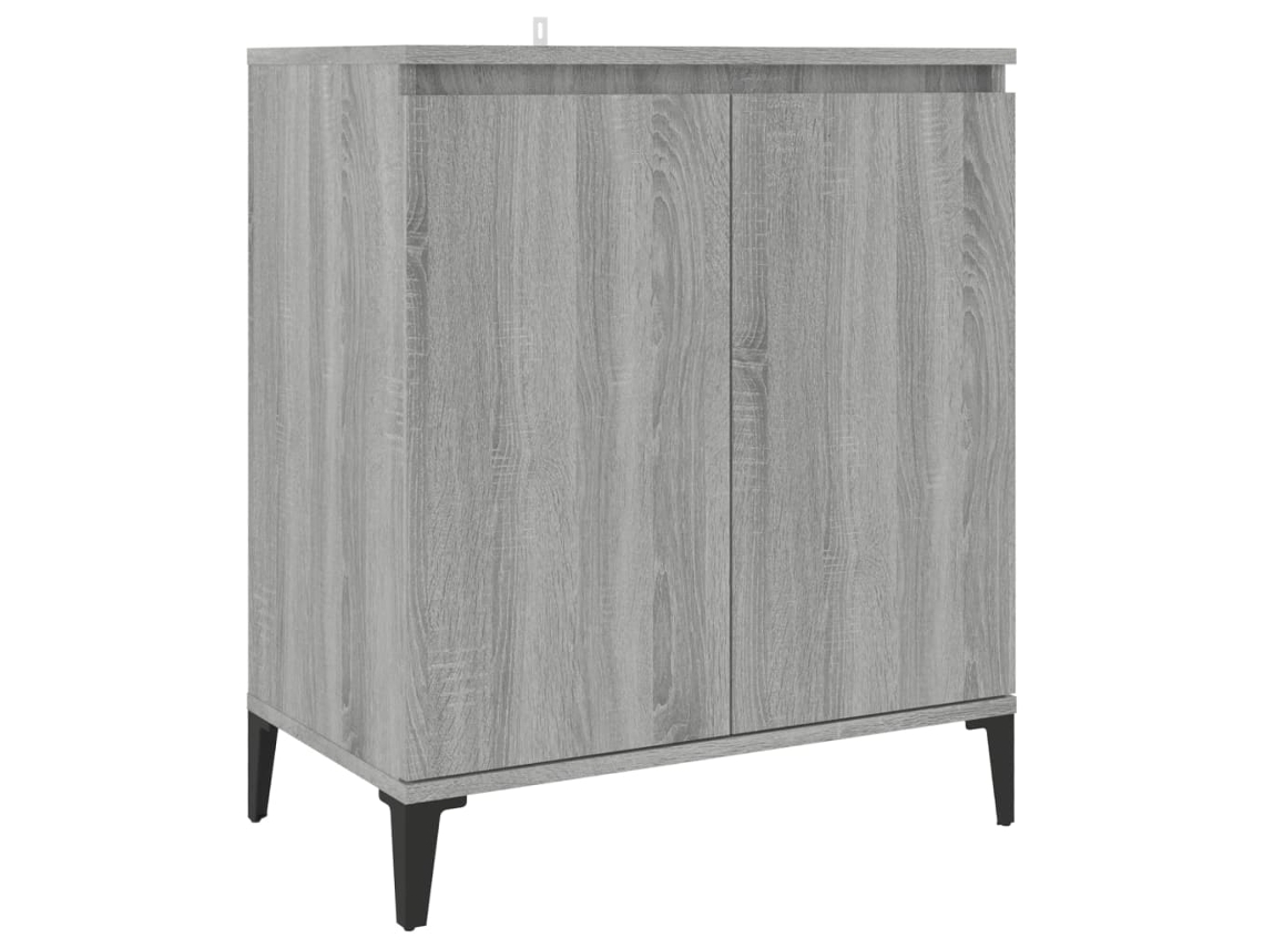 Sideboard, Sideboards Vidaxl Cinzeto Madeira Processada (n/a)