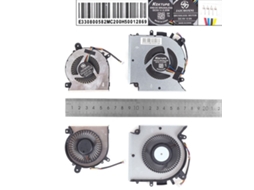 Ventilador para laptop MSI GF66 GL66 MS 1581 N459 N460LR (alta compatibilidade de cópia)
