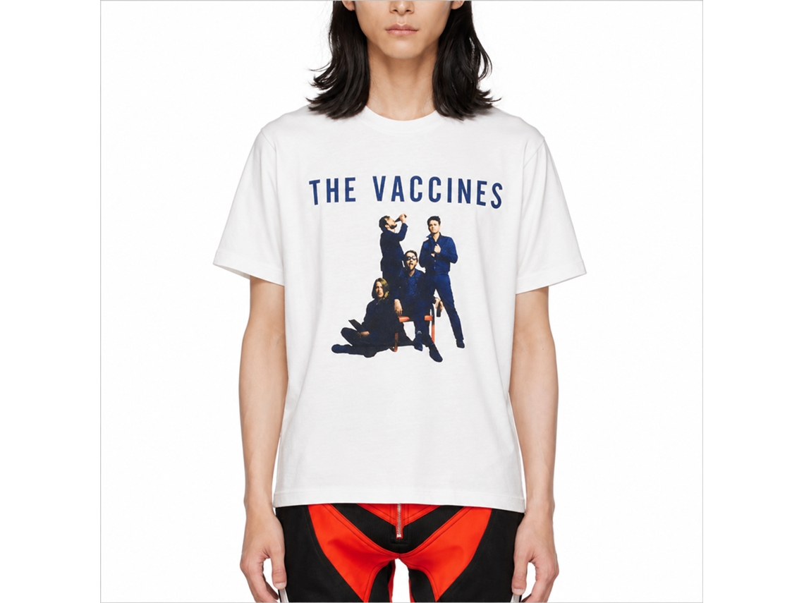 The Vaccines English Graffiti T-shirt Unisex Adults Size:l