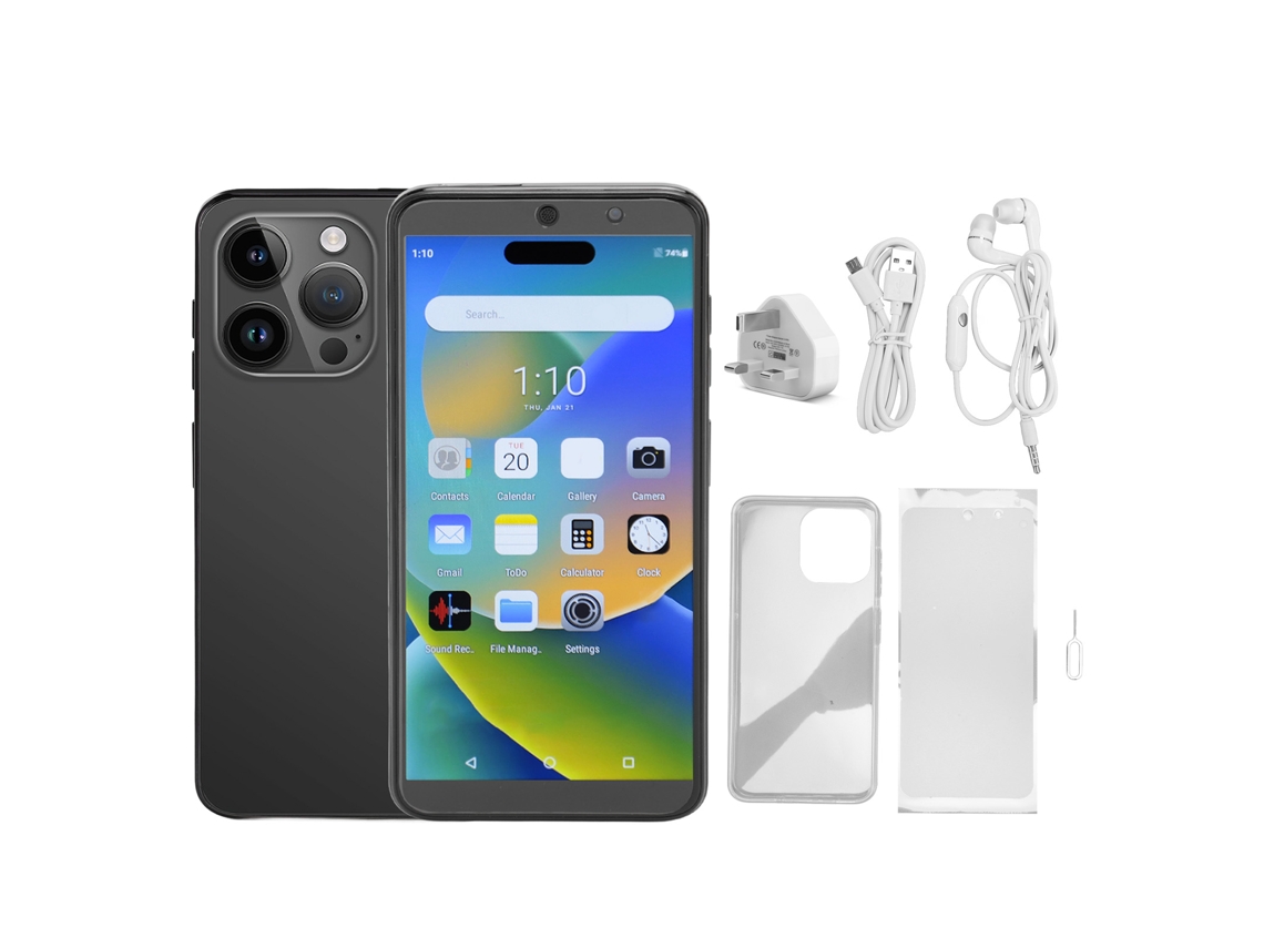 Desbloqueie Seu Smartphone LAXISCREED Reconhecimento Facial 128gb