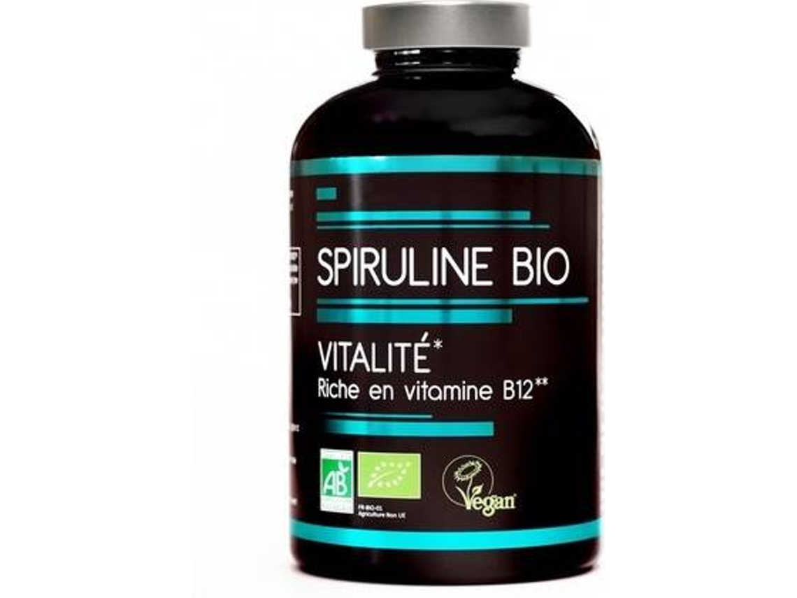 Suplemento Alimentar NUTRIVIE Espirulina (500 comprimidos)
