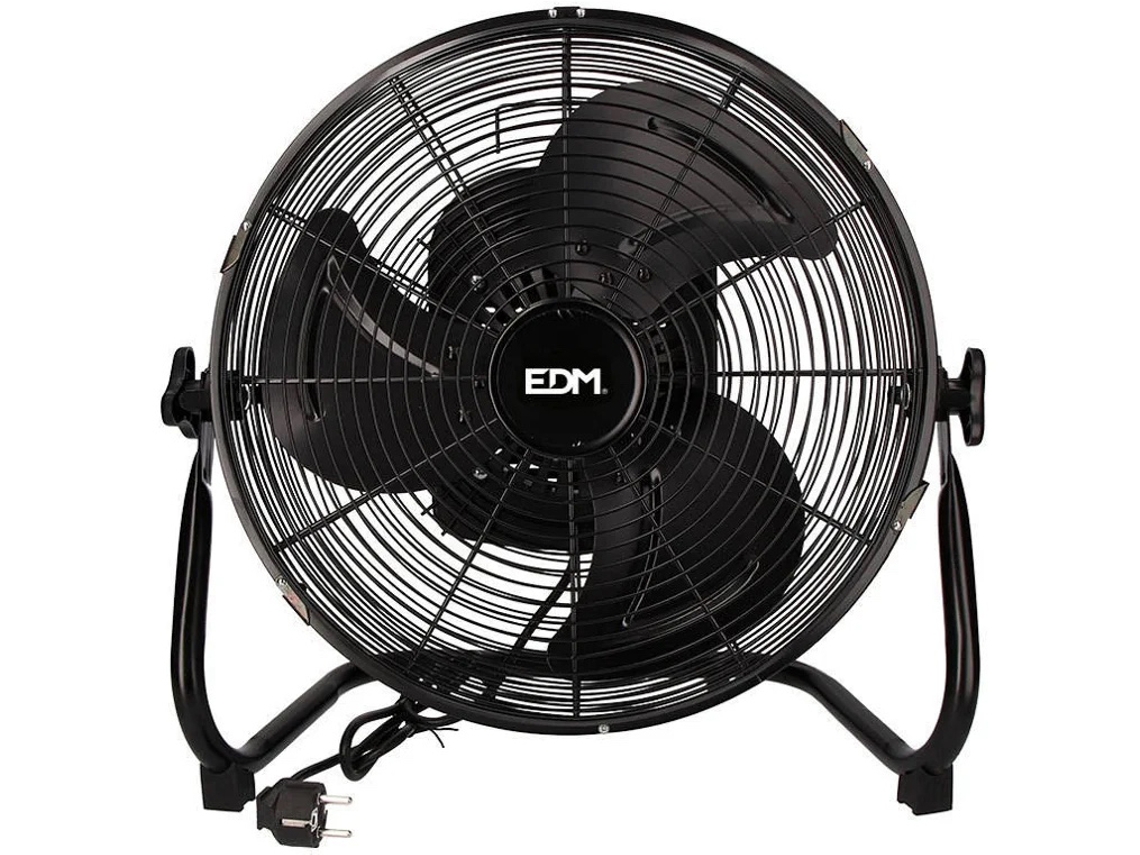 Ventoinha Industrial Oscilante EDM Preto 60W  40 Cm