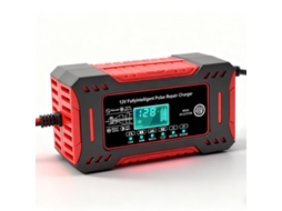 Carregador Inteligente 12v 6a Com Reparo Por Pulso Para Baterias De Carro E Moto