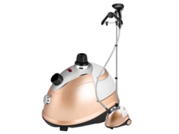 Laxiscreed Vaporizador De Roupas 1800w, Capacidade 1.8l, Retrátil, Cor Champanhe Para Casa E Comércio