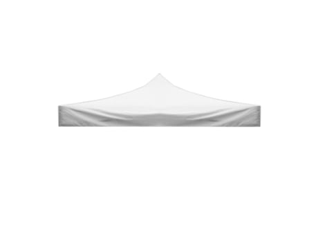 Telhado Impermeável 3X6 Branco para Substituição de Gazebo Dobrável 49483 DIVINA GARDEN
