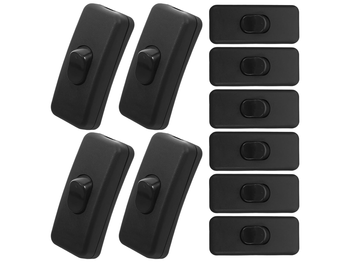 Osaladi Conjunto De 16-interruptores Fio Com Botão Liga Desliga Para Lâmpadas, Reparo De Luzes Led Quarto E Halloween