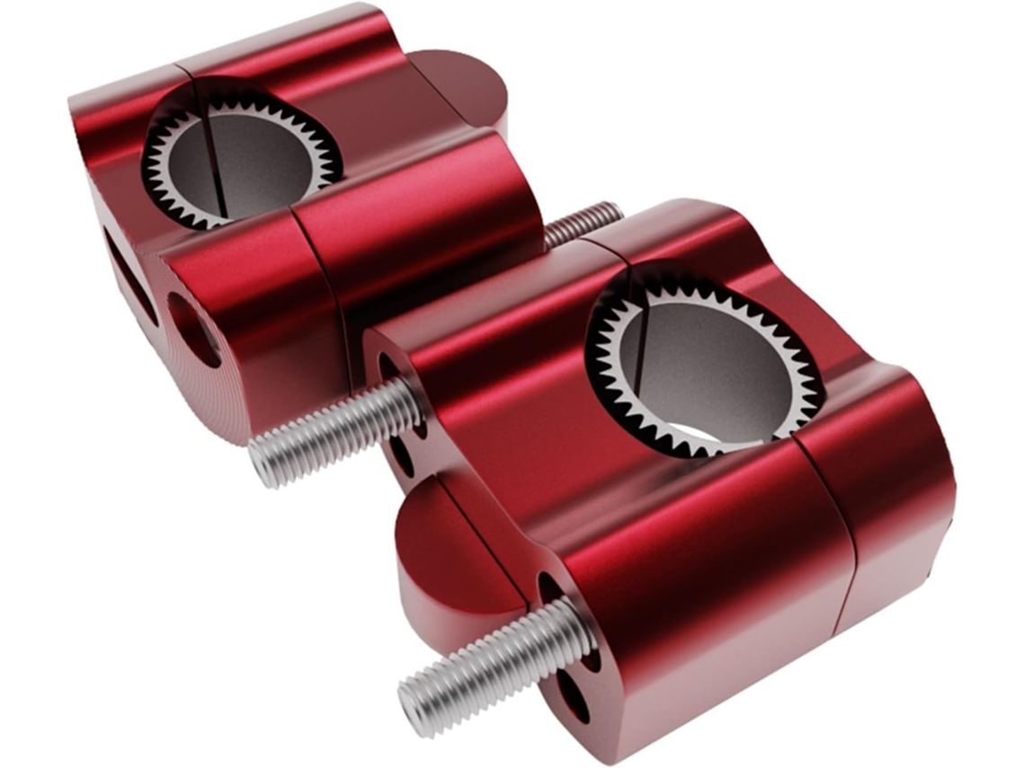 Adaptador de Elevação Guidão Abraçadeiras para Motocicletas Off Road 22 Compatíveis Comparado Outros Este