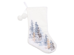 Laxiscreed Decoração Natalina Com Bolas De Pom-pom E Espaço Para Presentes