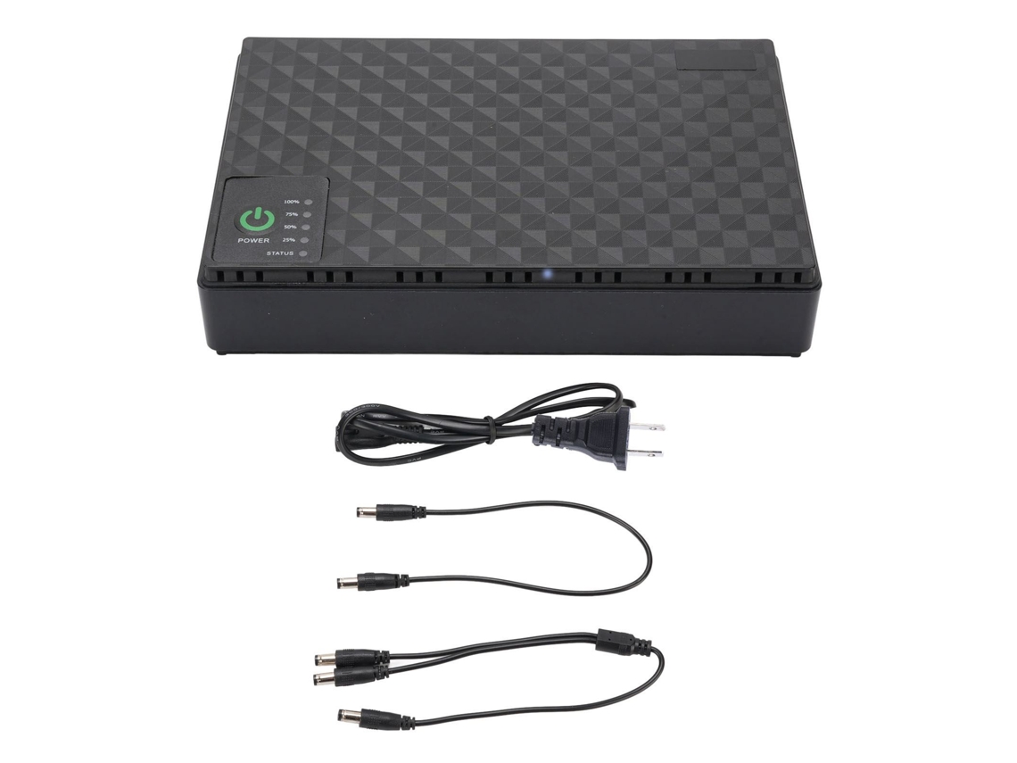 Bateria de reserva UPS de 10400mAh 18W para roteador/modem 85-265V Plug Us
