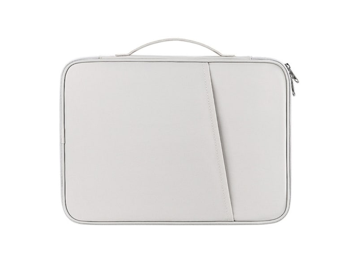 Bolsa para laptop Aquaforge Business, capa para laptop de 10,8", 12,9", 13", branca/branca