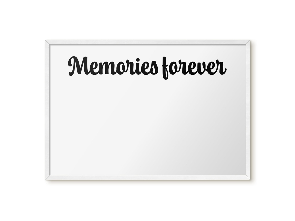 Magnetic Board For Wall Memories Forever For The Bedroom Espelharte (60x40 Cm)