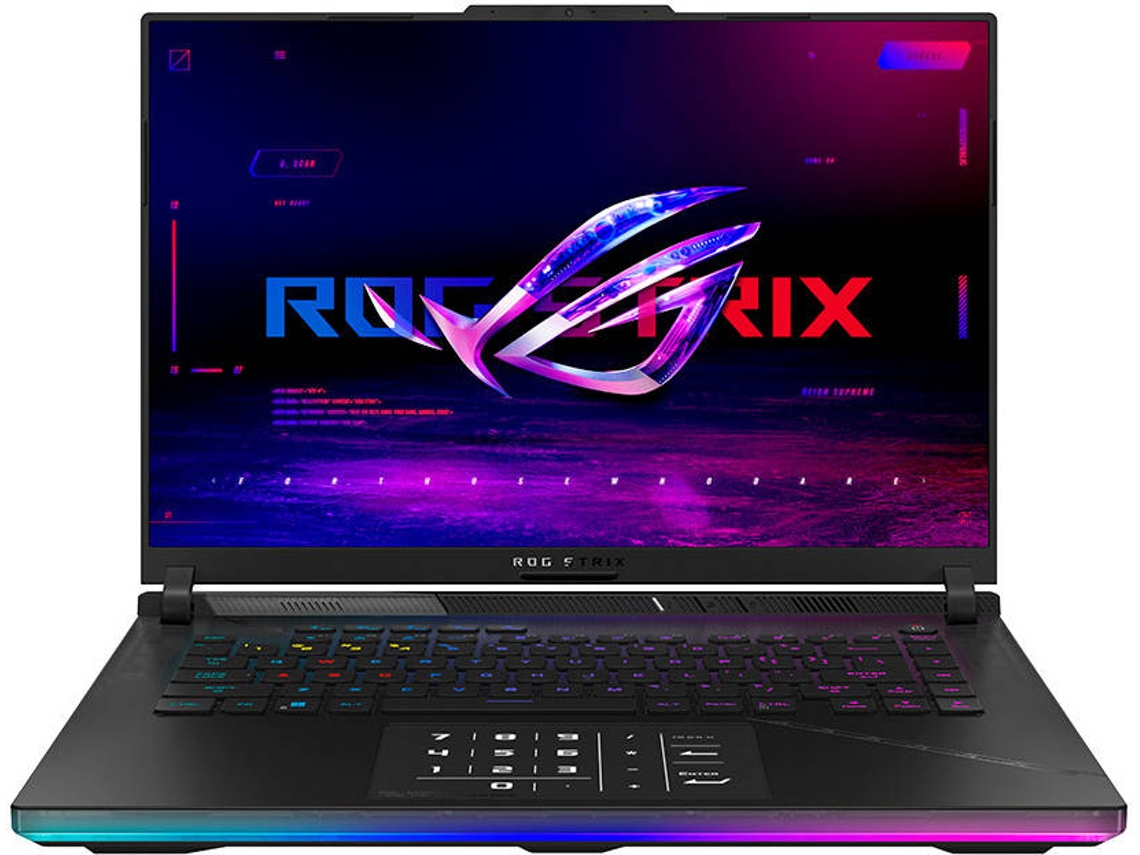 Portátil Gaming ASUS ROG Strix G634Jy (16'' - Intel Core i9-13980HX - RAM: 32 GB - 1 TB SSD - NVIDIA GeForce RTX 4090)