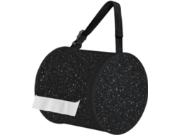 Porta Papel Higiênico De Parede Com Glitter Preto, Caixa De Lenços Dobrável Para Banheiros E Carros