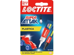 LOCTITE Super Attackak Plástico 2G4Ml Líquido Adesivo de Contato
