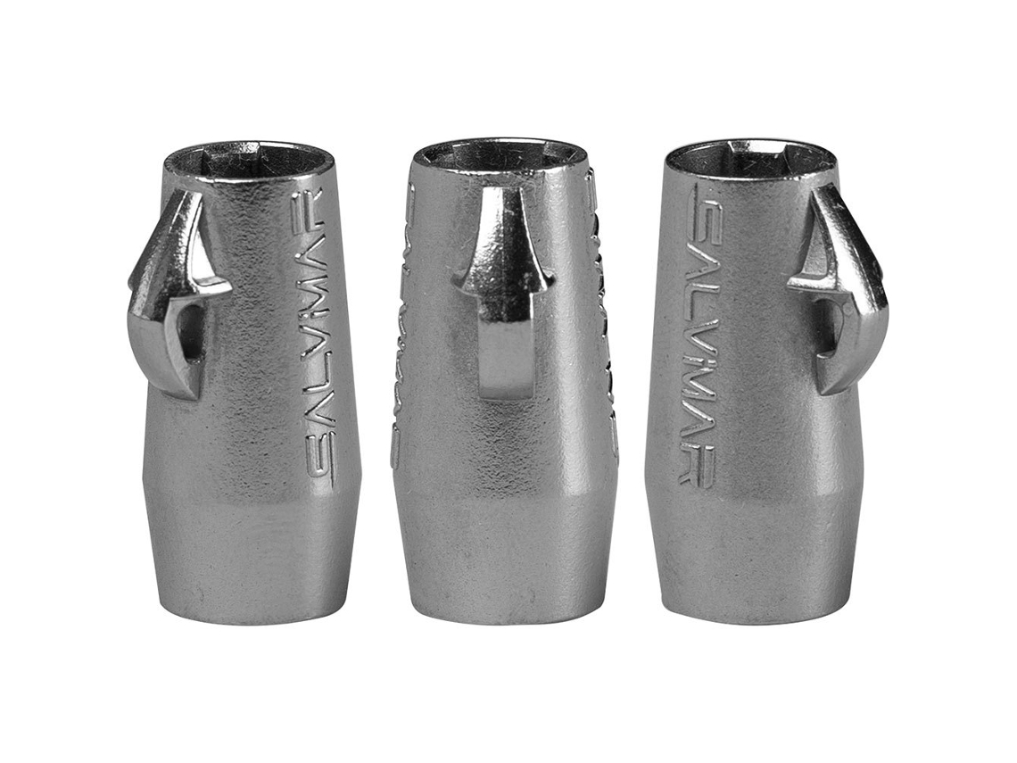 Slide Inox 5 Unidades Prateado 7 Mmsalvimar