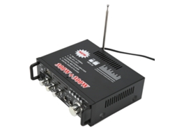 Amplificador Bluetooth 300w com Porta Usb, Controle Remoto e Display Led para Sistema Estéreo 110v Eua
