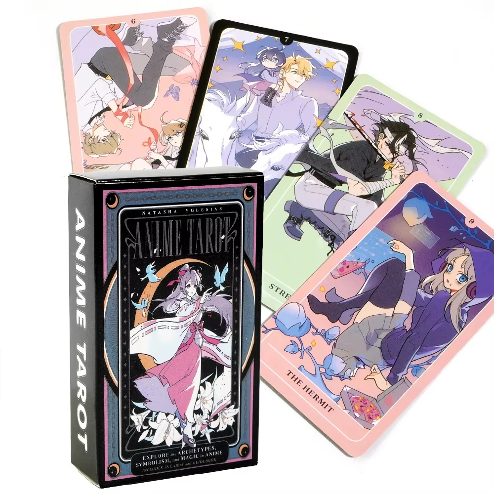 Cartas de Tarô de Anime 10,3*6cm: Explorando Arquétipos, Simbolismo e Magia em Anime
