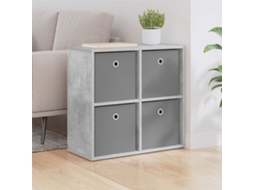 Vidaxl Buffet Cinzento 59,5 X 27 X 57 Cm