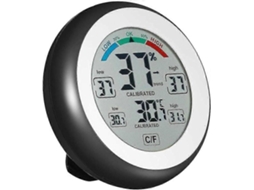 Higrômetro Digital, Termômetro De Interior, Higrômetro Com Exibição De Temperatura Ambiente Máxima E Mínima, Termômetro Preciso Para Montagem Na