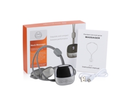 Massageador Cervical De Microcorrente, Massageador Eltrico Para Pescoo, Tensems Inteligente, Compressa Quente Porttil Para Omb-tuotuo