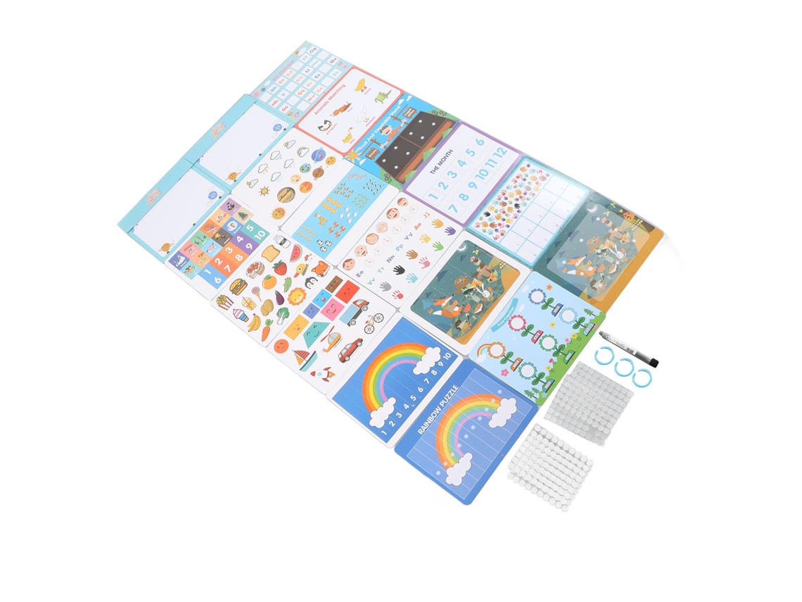 Primerox brinquedo Educativo Livro de Atividades Silencioso para Crianças com 3 Anos Ou Mais