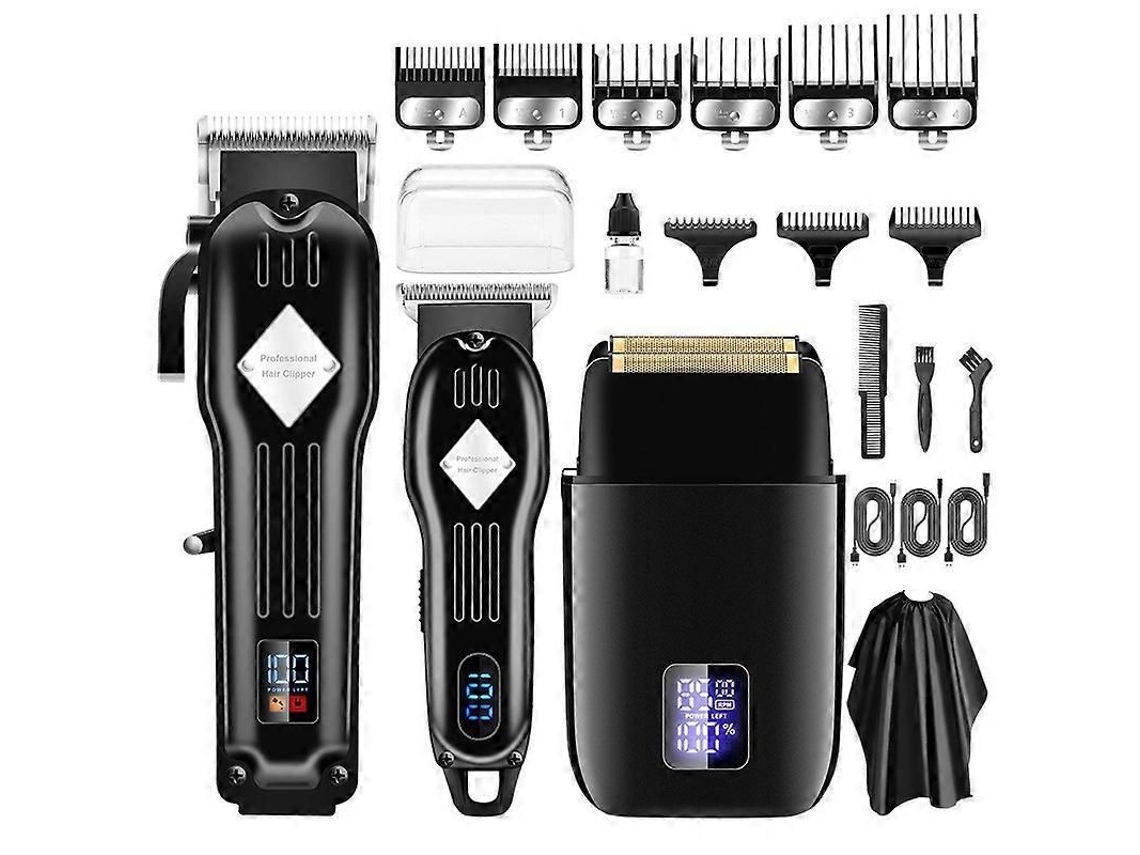 50% Oferta Cortadores De Cabelo Para Homens, Aparador De Barba E Aparador De Cabelo Electric Foil Razor Kit