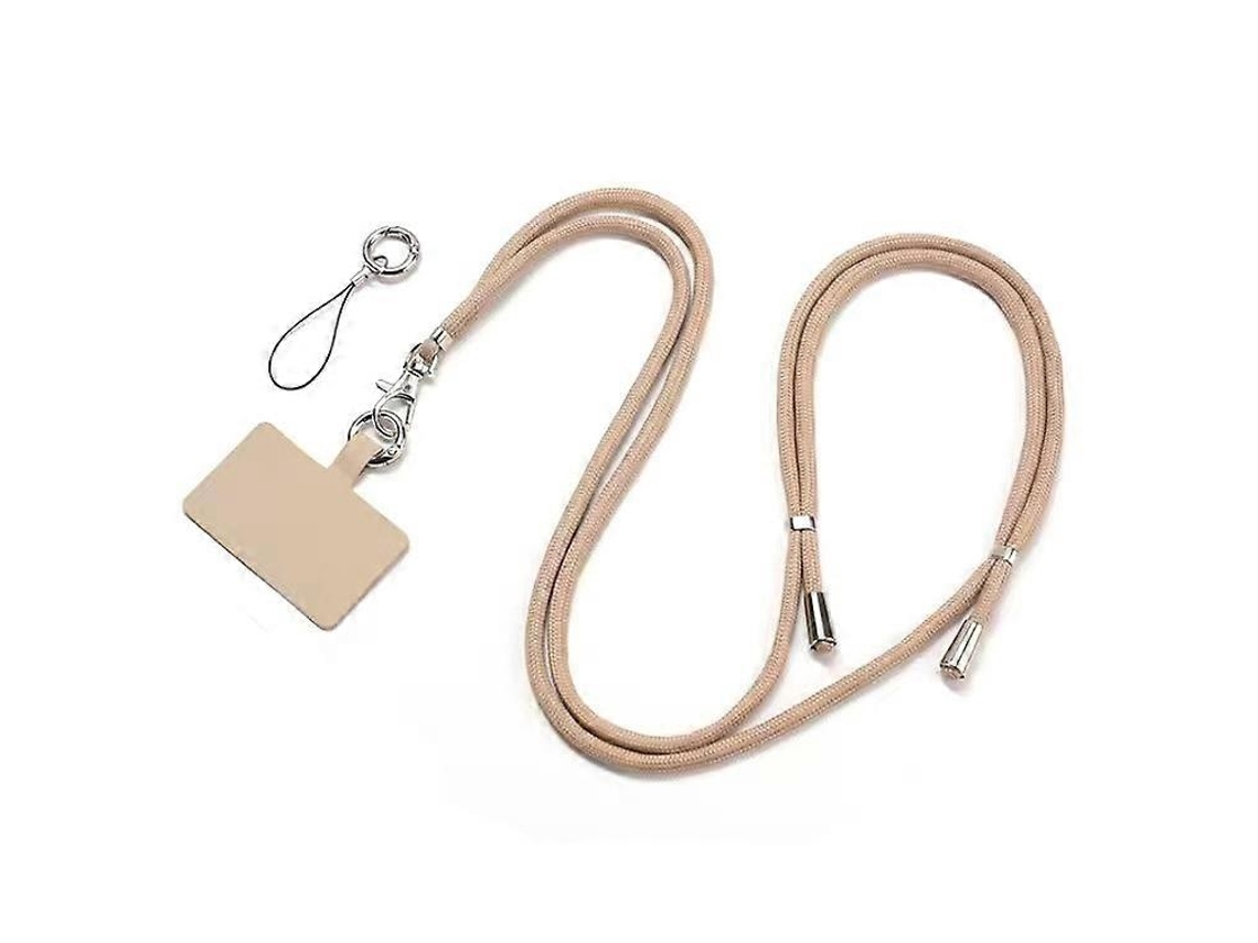 Lurelia Cordão Para Telemóvel Ajustável Transversal Para Pescoço 5 Mm 160 Cm Anti-perda