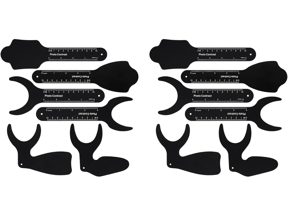 Kit de Fotografia Odontológica com Contraste Intraoral 2x SFUSHOS (6 Peças)