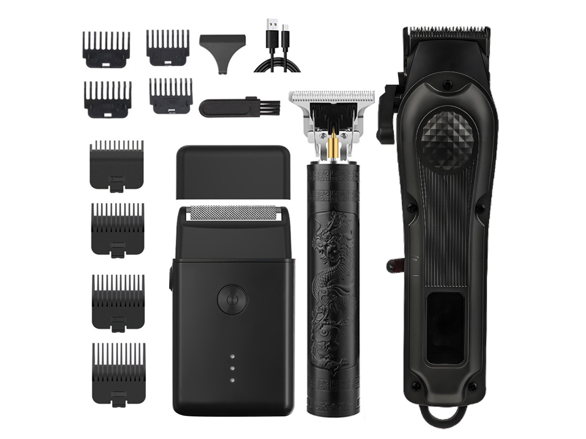 Máquina Cortar Cabelo Recarregavel HENTEN HOME Modelagem/barba 3in 1