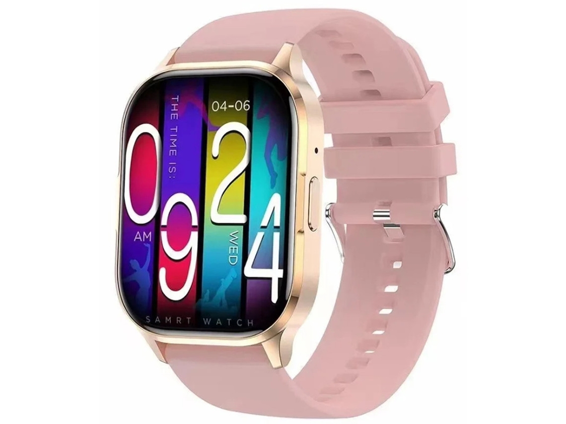 Smartwatch Com Tela Amoled Chamada Bluetooth Assistente de Voz Monitoramento de Frequência Cardíaca e Pressão Arterial e Vários Modos Esp Yizhood