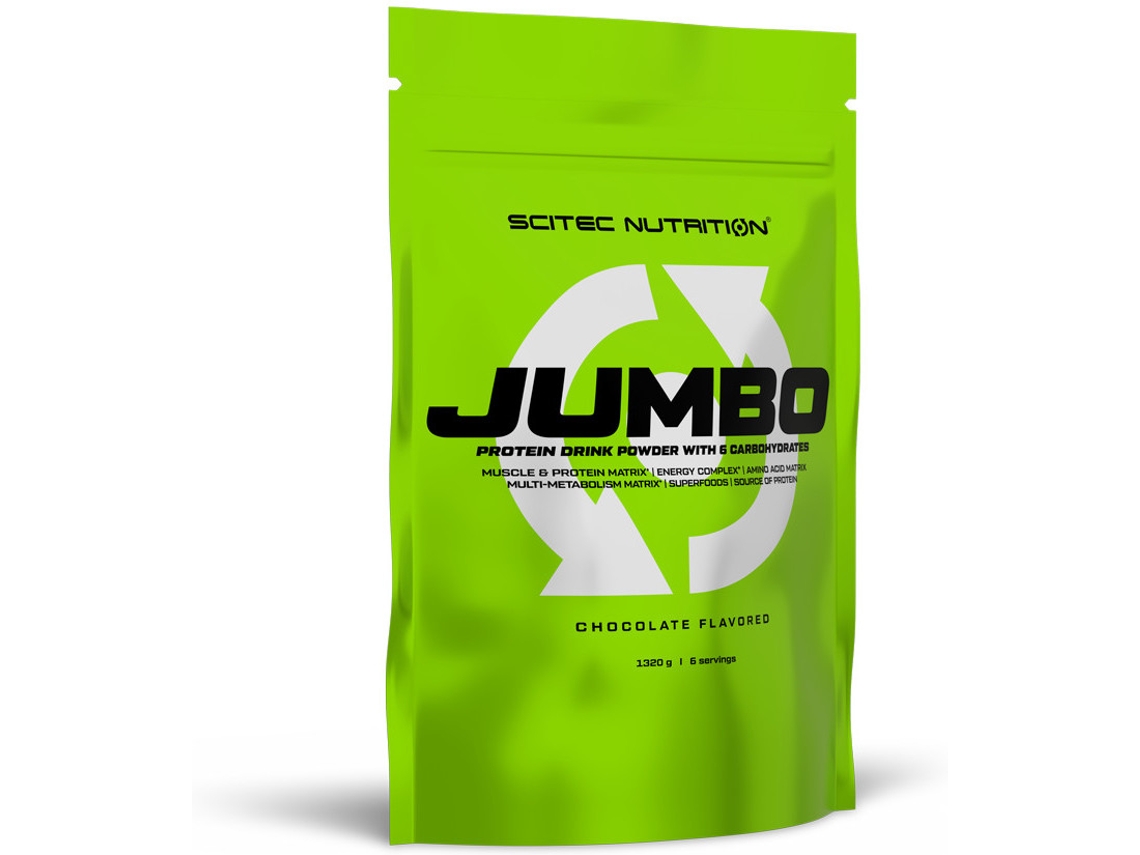 Suplemento Alimentar SCITEC NUTRITION Jumbo (1.320 Kg - Morango)