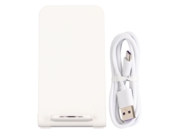 Aetheria suporte de Carregamento Sem Fio 15w Dobrável Vertical e Horizontal para Celular Branco