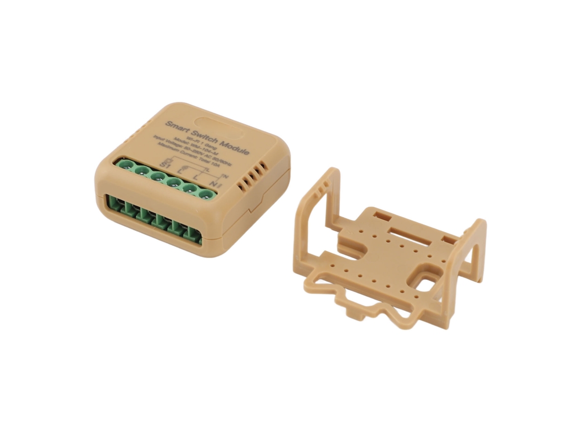 Interruptor Relé Inteligente Mini Wifi, Que Suporta Controle Remoto Por Aplicativo, Função De Temporizador E Controle De Voz Alexa.
