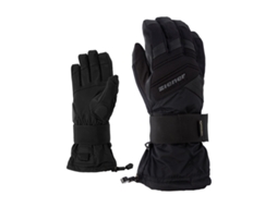Luvas para Ski ZIENER (Homem - Preto - Tamanho 7)