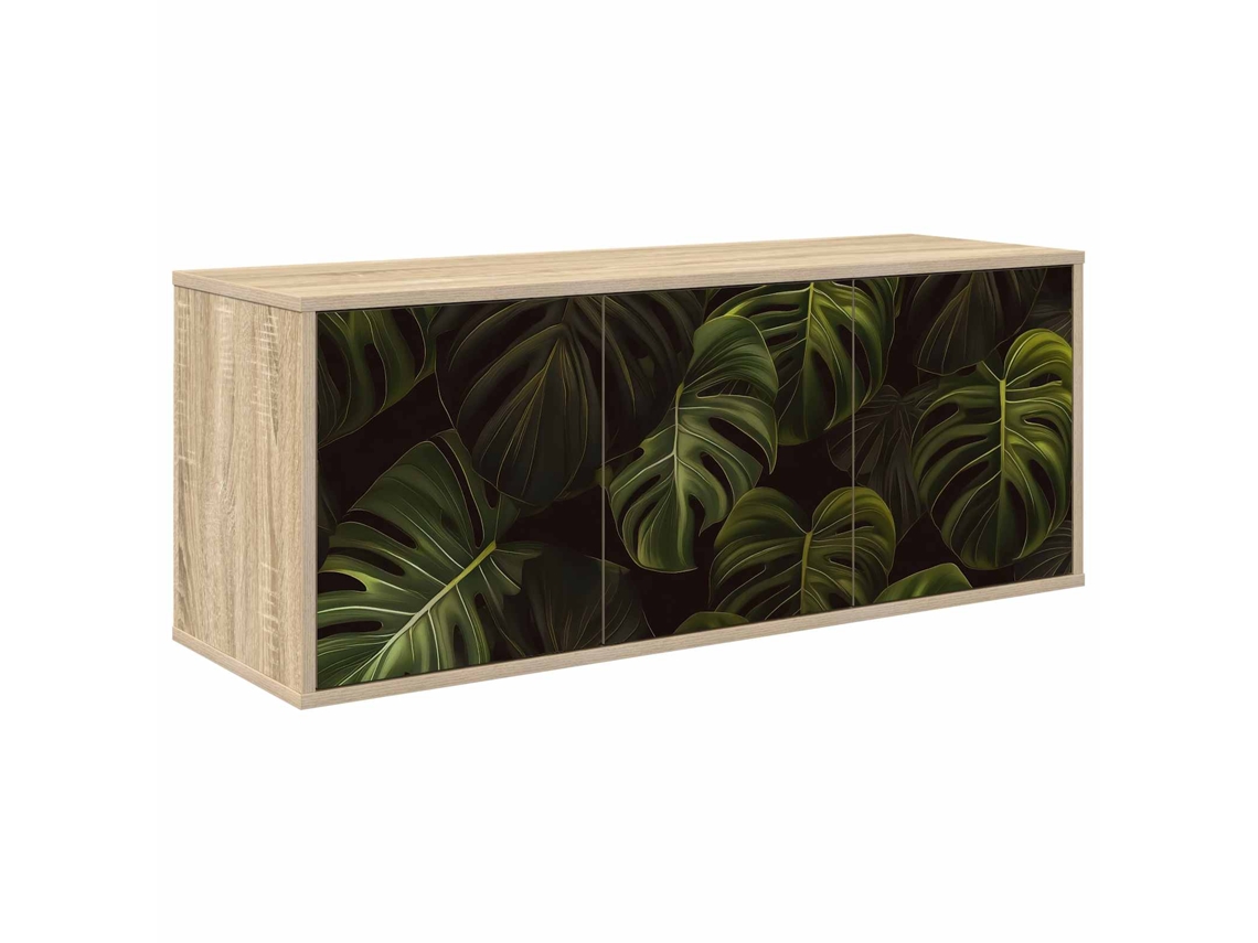 Vidaxl Armário De Tv Montado Na Parede Elburg 102 X 33 X 40 Cm