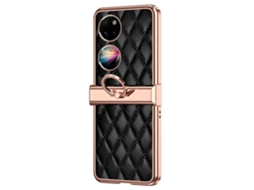 Capa Para Huawei P50, P50 Pocket Pele Sintética Multicor*