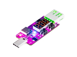 Fenterxy Pd3.1 28v Placa Detectora De Tensão E Amperímetro Com