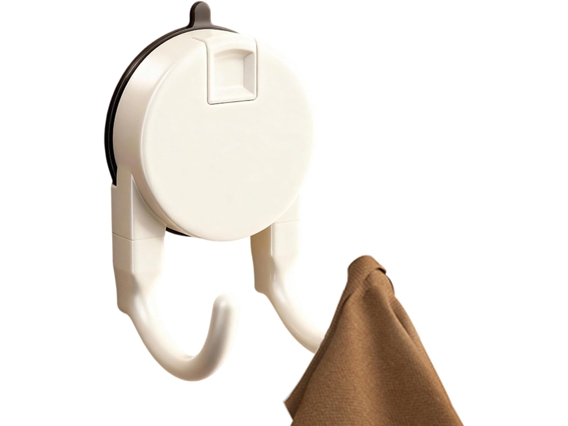 Gancho Com Ventosa Para Chuveiro, Cabo Extensível Com Ventosa, Sem Necessidade De Furar Ideal Para Portas Vidro
