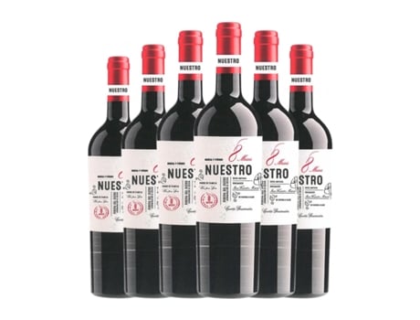 Vinho DÍAZ BAYO Nuestro 8 Meses Tempranillo Ribera del Duero (0.75 L - 6 Unidades)