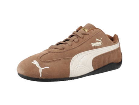 Sapatos De Homem Puma Yellow Speedcat Og Tecido Castanho (44)