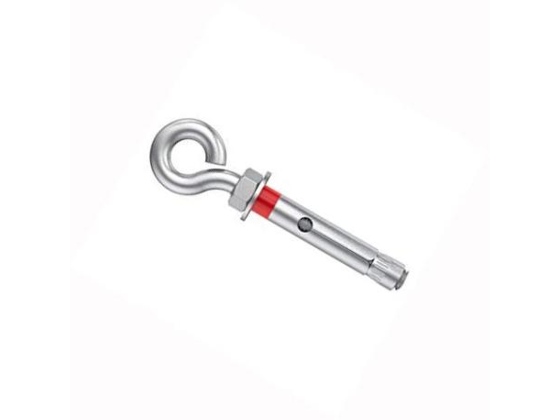 Taco metal argolla 10x60 cerrada  caja 50