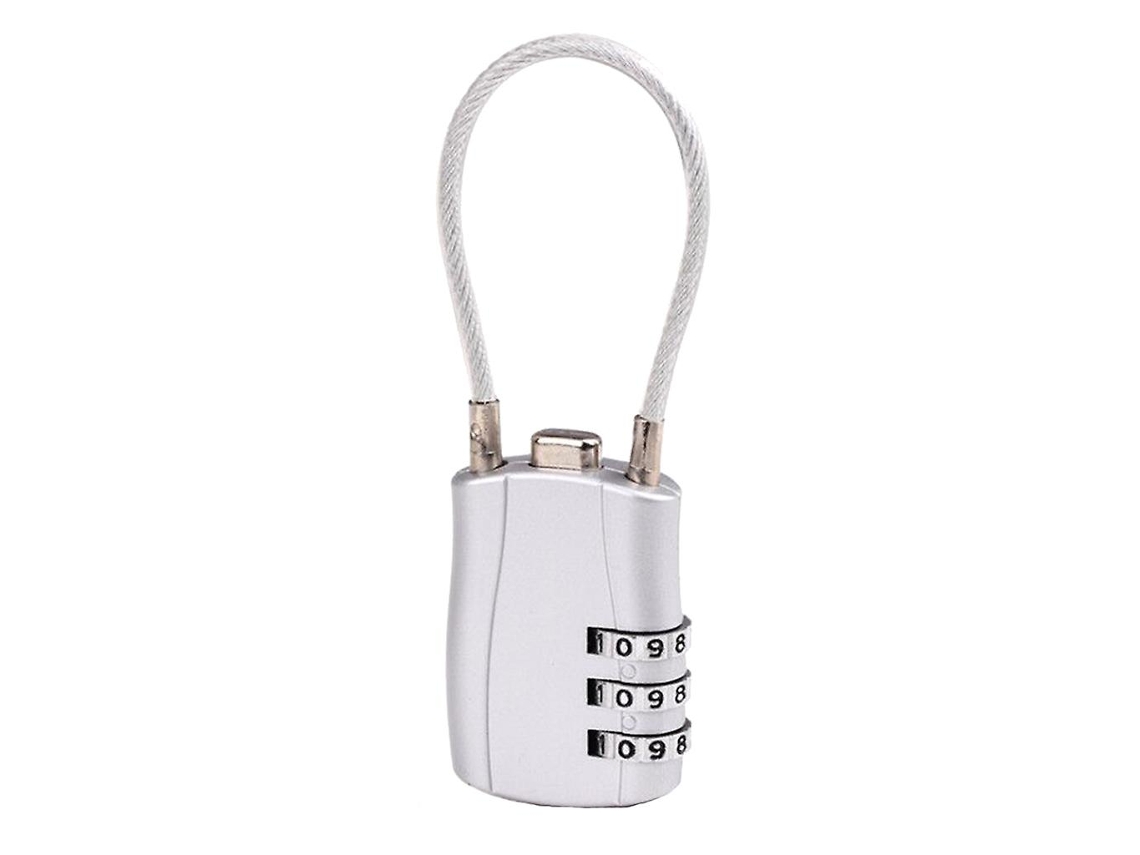 Cadeado De Corrente Para Capacete Com Senha De 3 Dígitos Para Scooter, Motocicleta E Bicicleta. Aquaforge