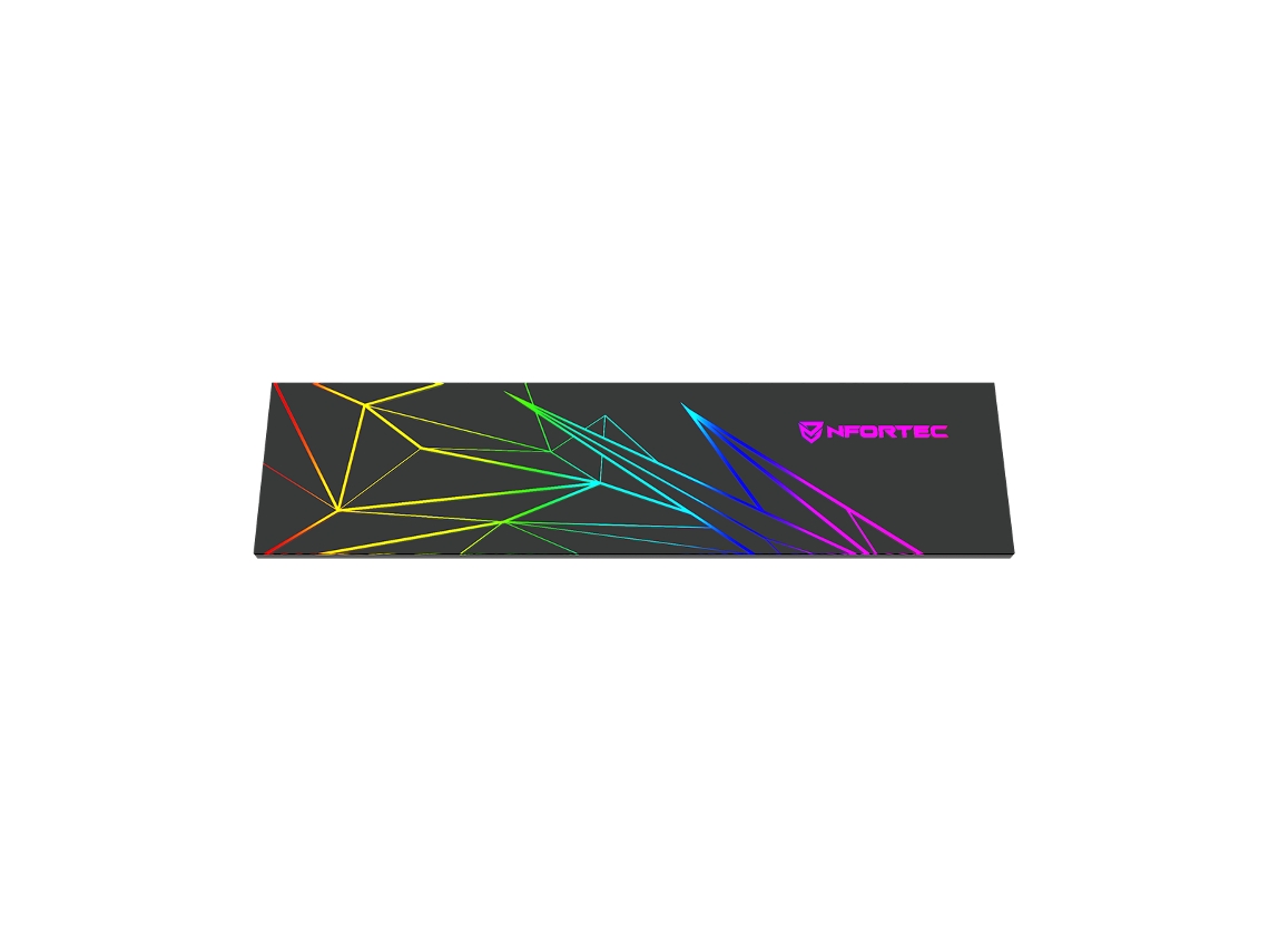 Base para Desktop NFORTEC Placa A-RGB Preto